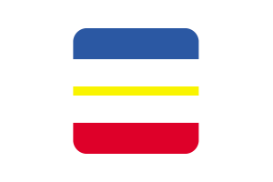 梅克伦堡-前波莫瑞州旗帜方形圆形