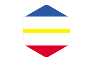 梅克伦堡-前波莫瑞州旗圆形六边形