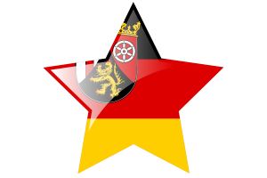 莱茵兰-普法尔茨州旗帜星图标