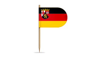 莱茵兰-普法尔茨州旗帜桌旗