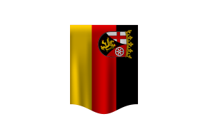莱茵兰-普法尔茨州旗帜