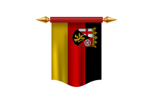 莱茵兰-普法尔茨州旗帜皇家旗帜