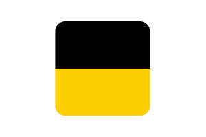 萨克森–安哈特州旗帜方形圆形