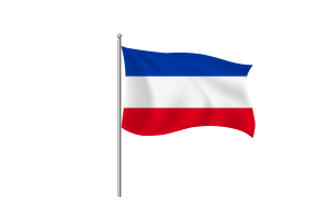 石勒苏益格-荷尔斯泰因州旗帜剪贴画