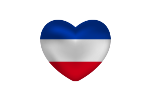 石勒苏益格-荷尔斯泰因旗帜心形