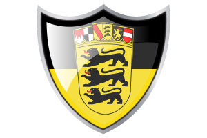盾牌与巴登-符腾堡州旗帜