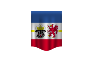 梅克伦堡-前波美拉尼亚州旗帜