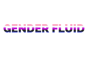 性别流体文字艺术