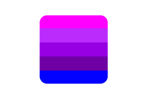 詹妮弗·佩利宁的跨性别旗帜方形圆形