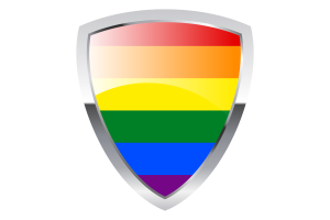 LGBT盾牌旗帜