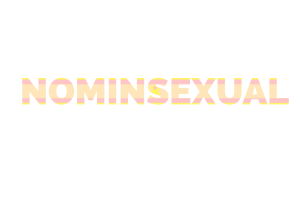 Nominsexual性取向人群旗帜文字艺术