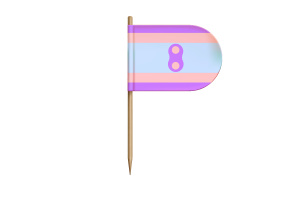非性标志桌旗