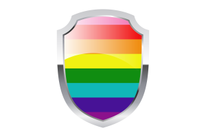 彩虹盾标志