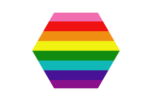 彩虹旗矢量免费|SVG 和 PNG