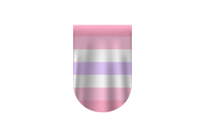 后现代性恋自由旗帜 （SVG， PNG）