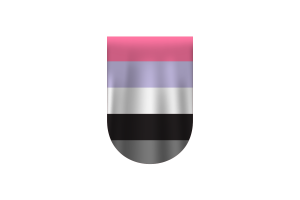 Apressexual性取向人群旗帜矢量免费下载（SVG，PNG）