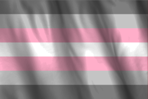 半性取向/半性女群体旗帜