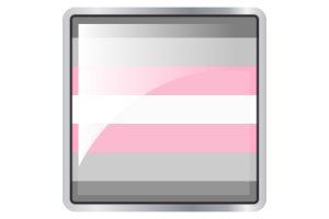 半性取向/半性女群体旗帜广场图标