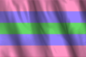 三性别人群骄傲旗帜