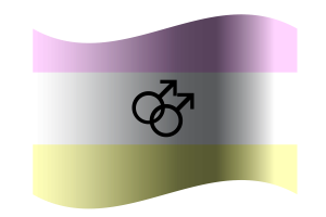 Twink男同性恋人群的旗帜