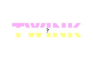 Twink男同性恋人群文字艺术