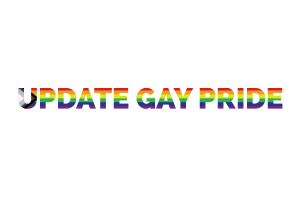 LGBTQ+人群包容进步文字艺术