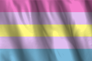 非二元性别人群旗帜