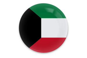 科威特国旗矢量艺术