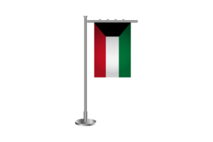 3d 科威特站立旗