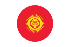 吉尔吉斯斯坦国旗矢量免费下载