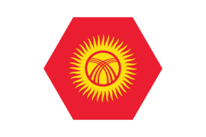 吉尔吉斯斯坦国旗矢量自由|SVG 和 PNG