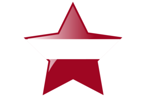 拉脱维亚国旗星图标
