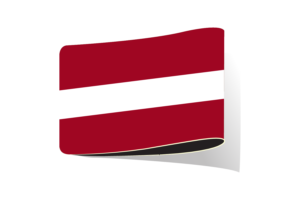 拉脱维亚国旗插图剪贴画