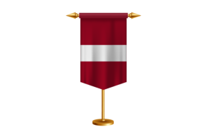 拉脱维亚国旗插图与立场