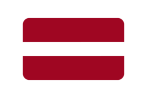 拉脱维亚国旗三角形圆形