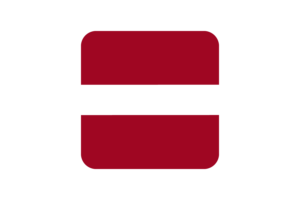 拉脱维亚国旗方形圆形