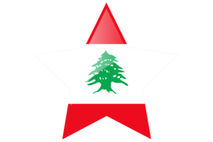 黎巴嫩国旗星图标
