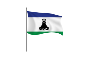 莱索托国旗剪贴画