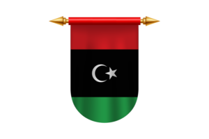 利比亚国旗矢量图像
