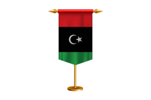 利比亚国旗插图与立场