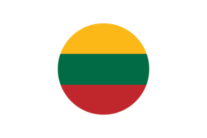 立陶宛国旗矢量免费下载