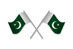 巴基斯坦国旗标志矢量免费