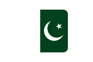巴基斯坦国旗方形圆形