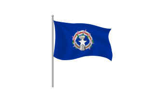 北马里亚纳邦旗帜符号