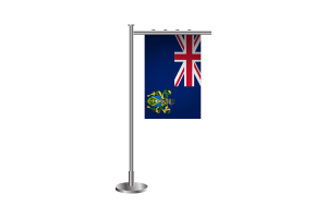3d 皮特凯恩群岛站旗