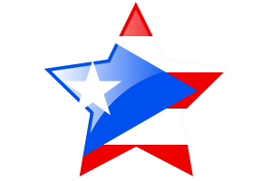 波多黎各旗帜星图标