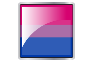 双性恋旗帜广场图标