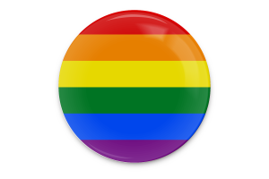 同性恋骄傲旗帜矢量艺术