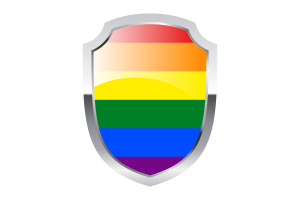 同性恋骄傲盾牌标志