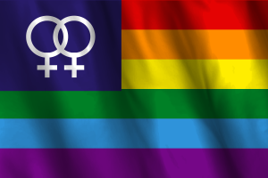 女同性恋骄傲旗帜